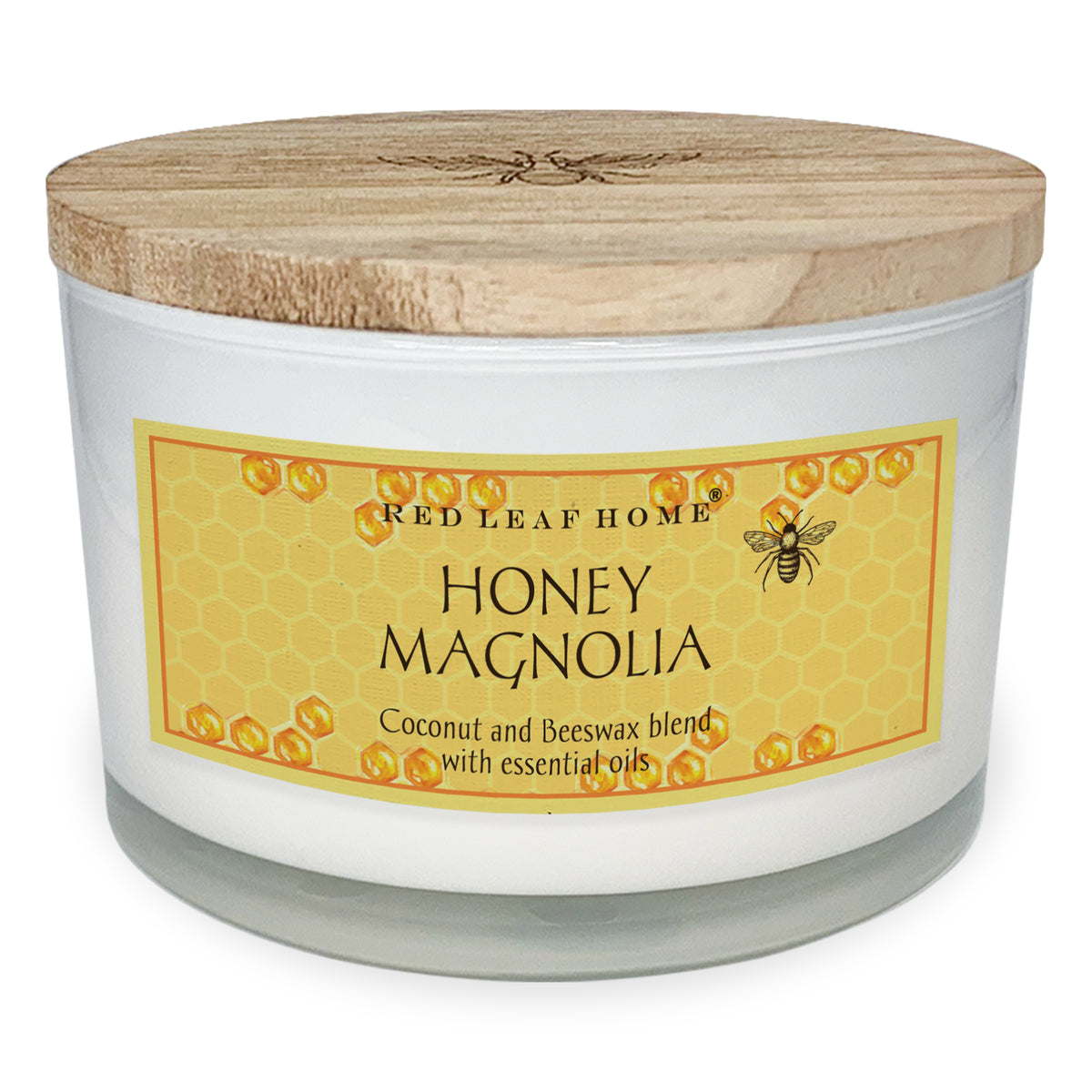 Honey Magnolia Candle Red Leaf Home