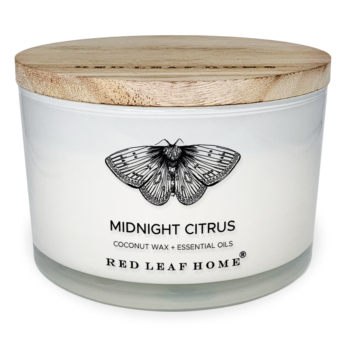 Midnight Citrus Candle Red Leaf Home