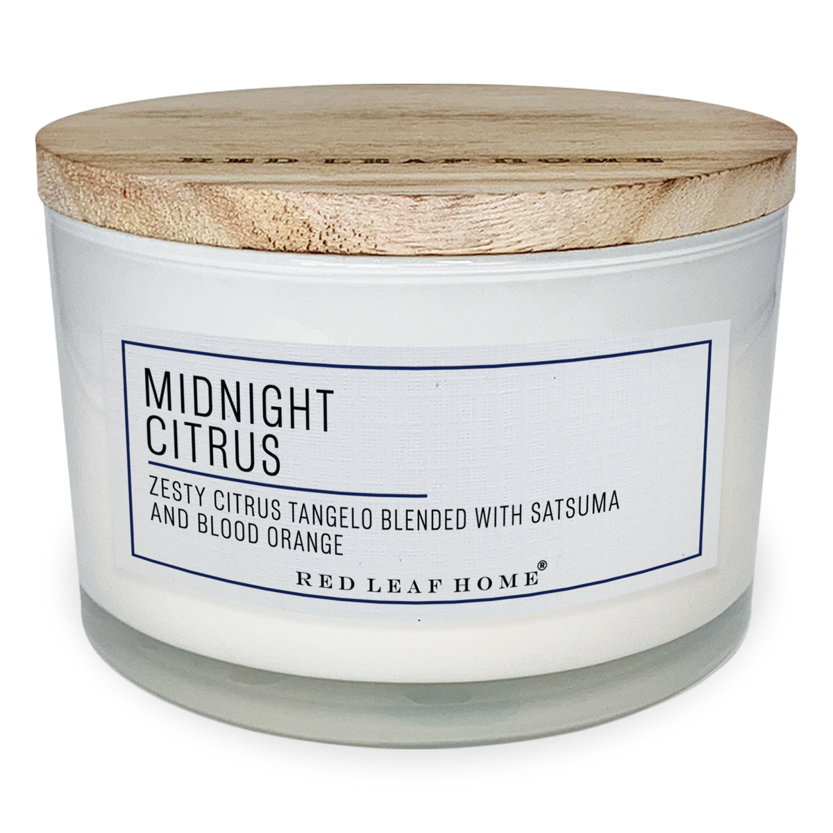 Midnight Citrus Red Leaf Home
